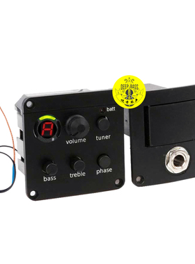 ISYS+拾音器原声小马丁旅行木吉他压电拾音器2段均衡带调音