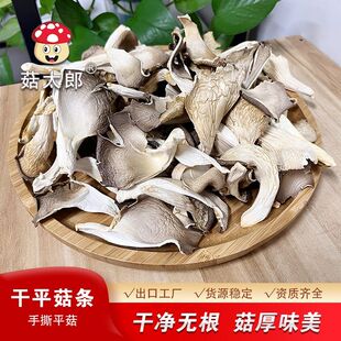 菇太郎平菇干货食用菌蘑菇剪根菌菇500g 手撕干平菇丝条凤尾菇 包邮