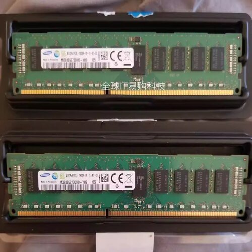 三星M393B5273DH0-YH9 4G 2RX8 PC3L-10600R-09-11-B1-D3 REG内存
