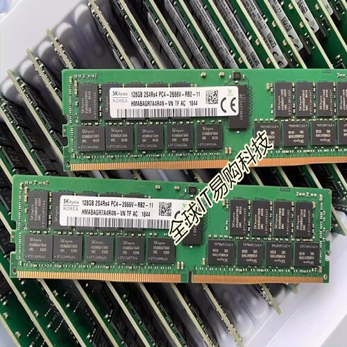 三星128G 2S4RX4 PC4-2666V-LA0-11 LRDIMM ECC REG服务器内存条