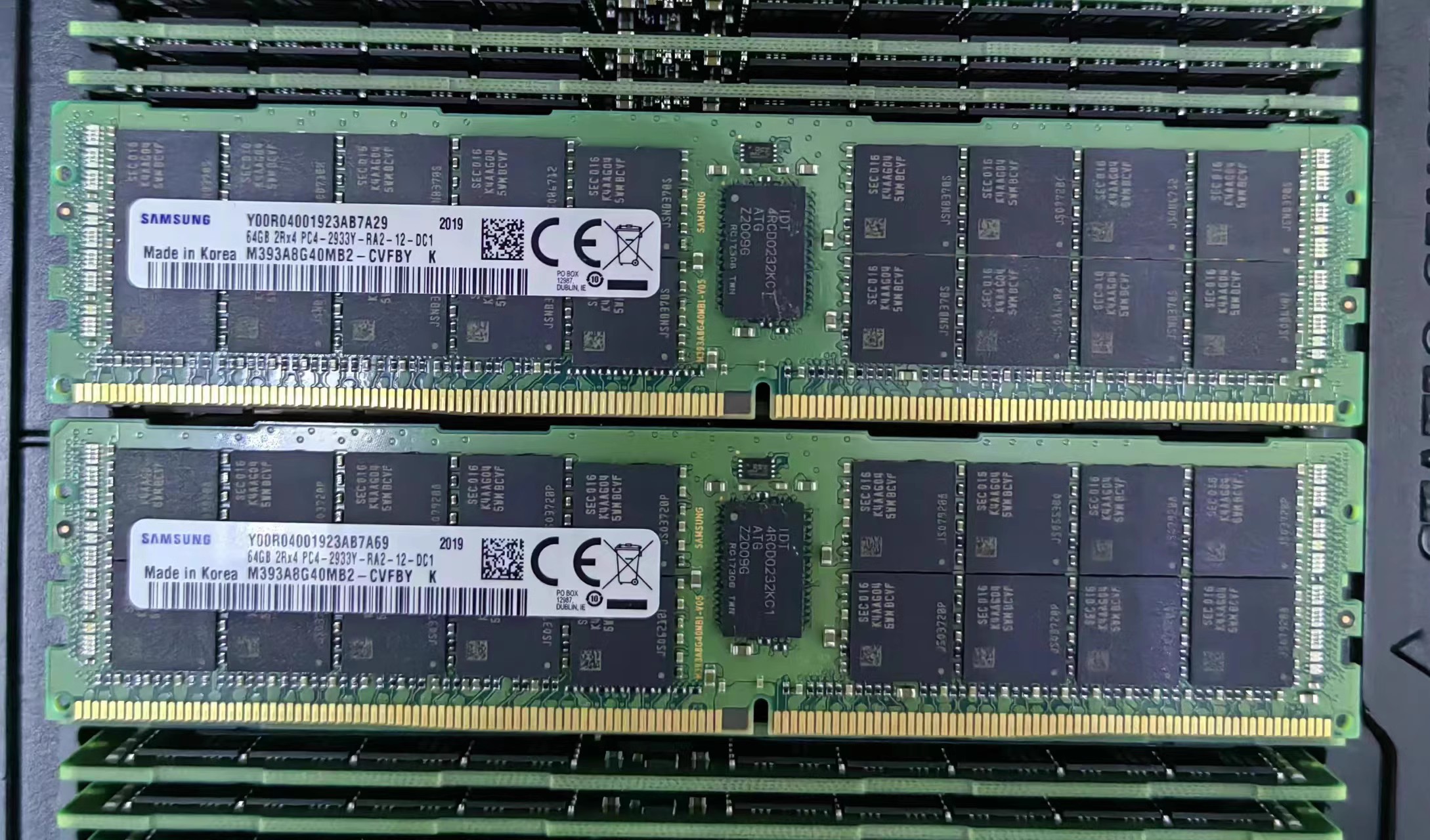 三星原装正品64G 2R4 2933 REG 服务器内存