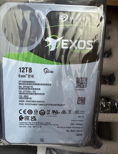 ST12000NM000J/001G 12T银河12tb企业级阵列NAS氦气机械硬盘