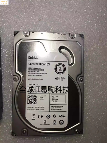 DELL 1T SAS 7.2K 3.5 ST31000424SS 0U738K U738K 硬盘