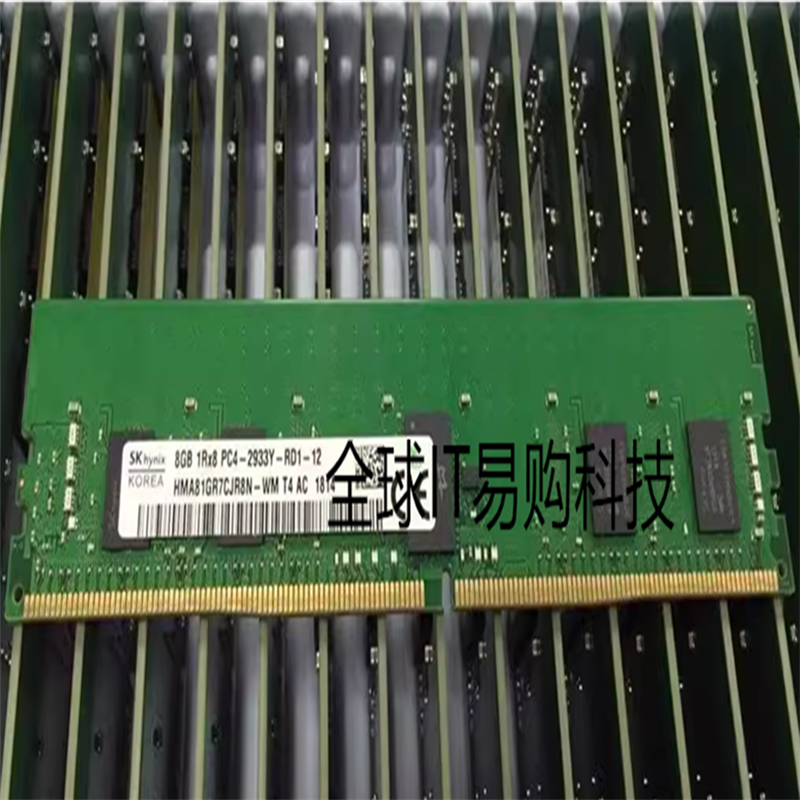 SK 海力士HMA81GU7AFR8N-UH 8GB 1Rx8 PC4-2400T-ED2-11纯ECC内存