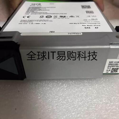HDS VSP G600 G800 G350 G370 5562396-A R2H-H10RSS 10T SAS硬盘