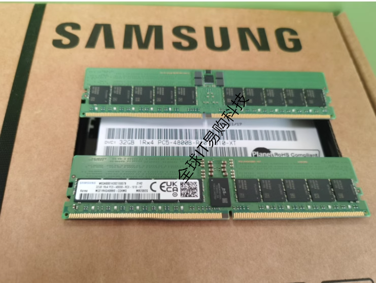 三星M321R4GA0BB0-CQK 32G 1RX4 PC5-4800B-RC0 RECC服务器内存条