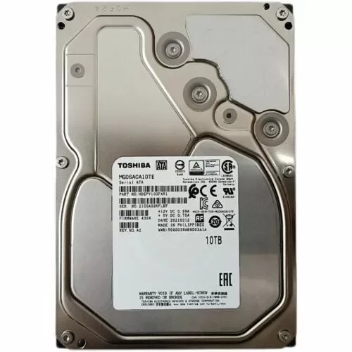 Toshiba/东芝MG06ACA10TE 10t企业级10TB SATA机械硬盘CMR