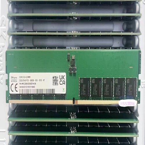 sk 32g 2rx8 pc5-5600E UDIMM 纯ecc 32g ddr5 5600 ecc