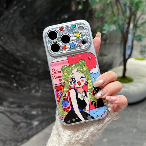 金发美少女战士适用iPhone17promax苹果16手机壳15pm可爱14女款13荣耀600三星s26小米17套vivoS60华为p90OPPO