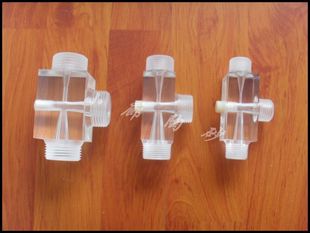 水射器有机玻璃 射流器 喷射器 透明 文丘里 DN15 20 25 促销中！