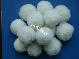 优质净水过滤器用高效纤维球滤料/纤维球填料 试验