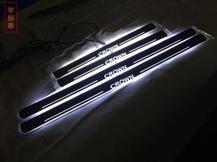 LED流光带灯门槛条 适用于 18款 皇冠 车门迎宾踏板