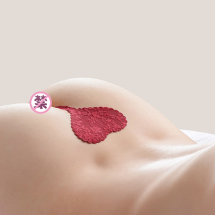 一片式丁字裤女硅胶C字裤性感无痕内裤 可爱心形丁字裤