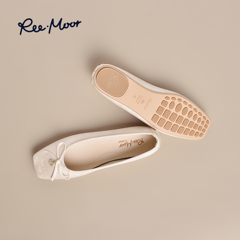reemoor新中式国风平底鞋