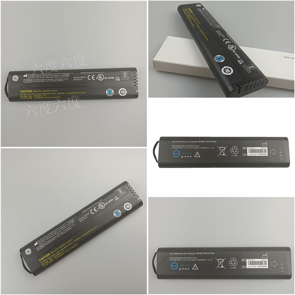 全新 GE B20 B0 B40 B20 B0I B40I SM201-6 监护仪电池