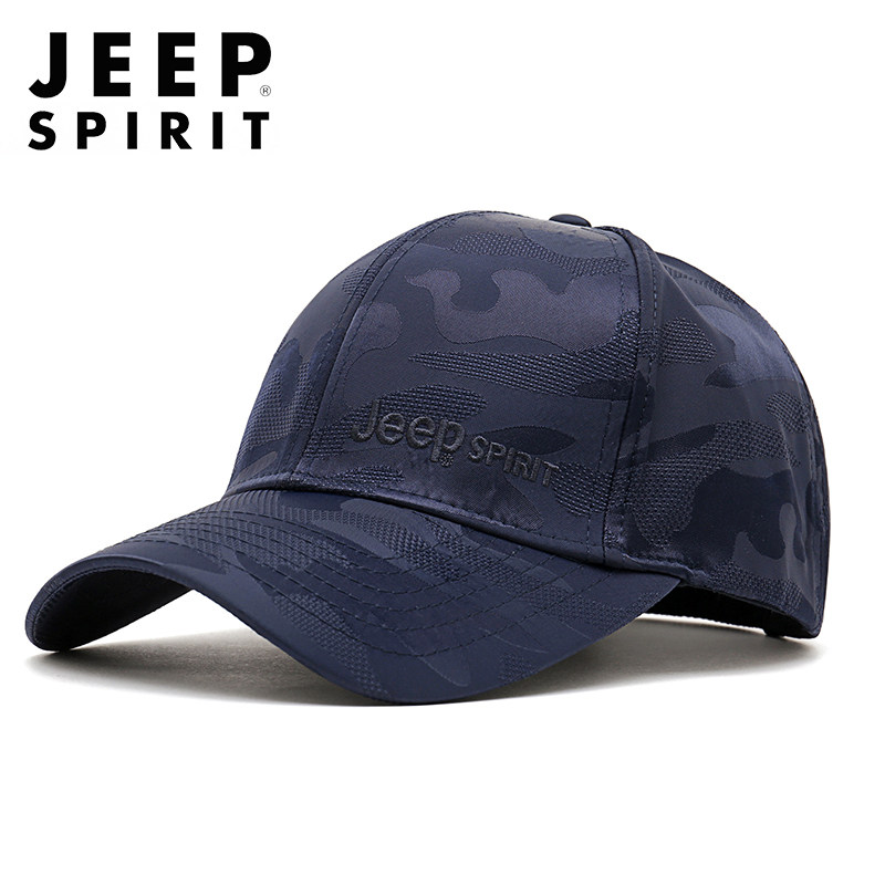 JEEP SPIRIT 吉普休闲帽子夏天棒球帽遮阳防晒百搭户外摄影鸭舌帽