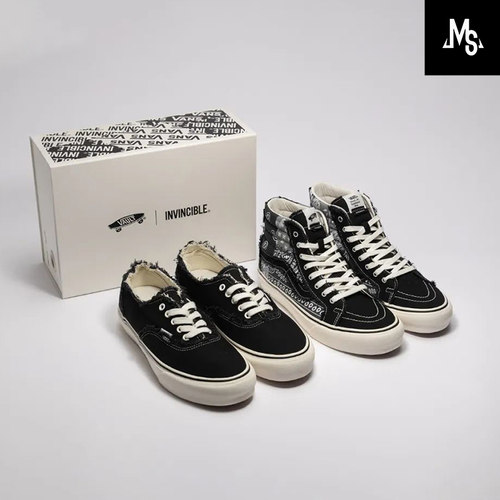 Vans联名高低帮休闲帆布板鞋