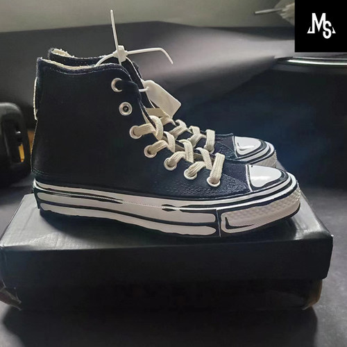 CONVERSE魔术贴DIY换面70S帆布鞋