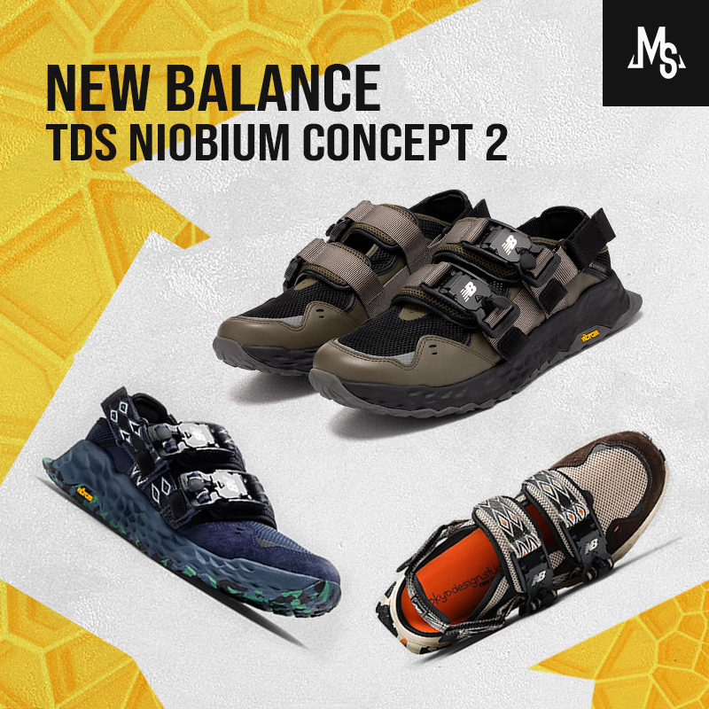 Snow Peak x New Balance Tokyo Design Studio 运动凉鞋MSNB2SP2