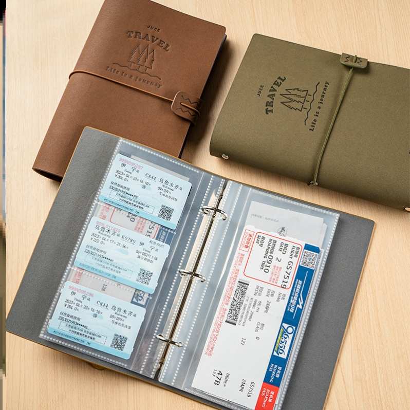 演唱会门票收纳机票火车票收纳收藏册混装3寸专辑小卡镭射票收纳