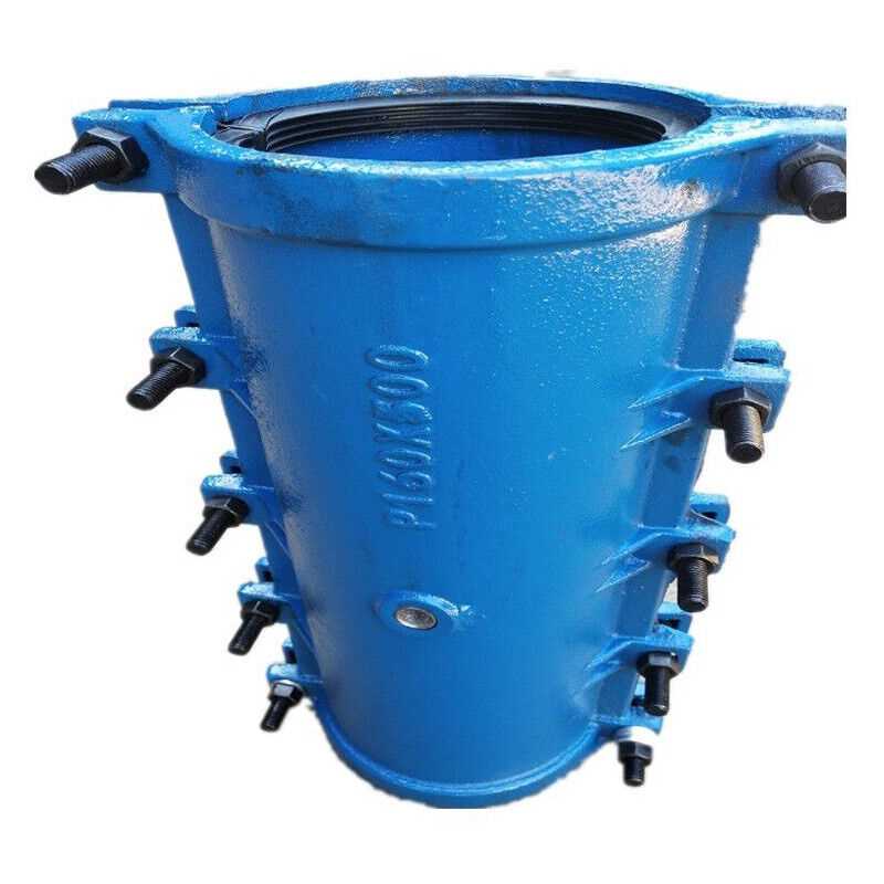 抢修节哈夫节QT450PE/PVC水管快速抢修接头直管堵漏器球墨铸