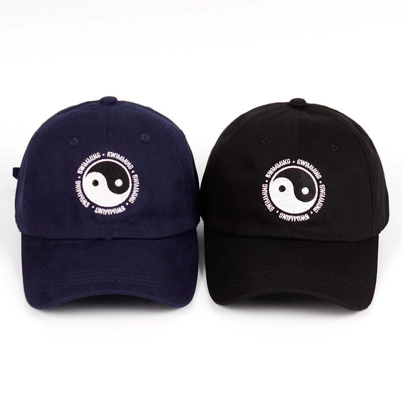 Mac Miller Dad Hat 迈克米勒 太极八卦图刺绣棒球帽 嘻哈鸭舌帽