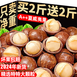 夏威夷果2024年新货整箱5斤坚果干仁孕妇休闲炒货零食批发旗舰店