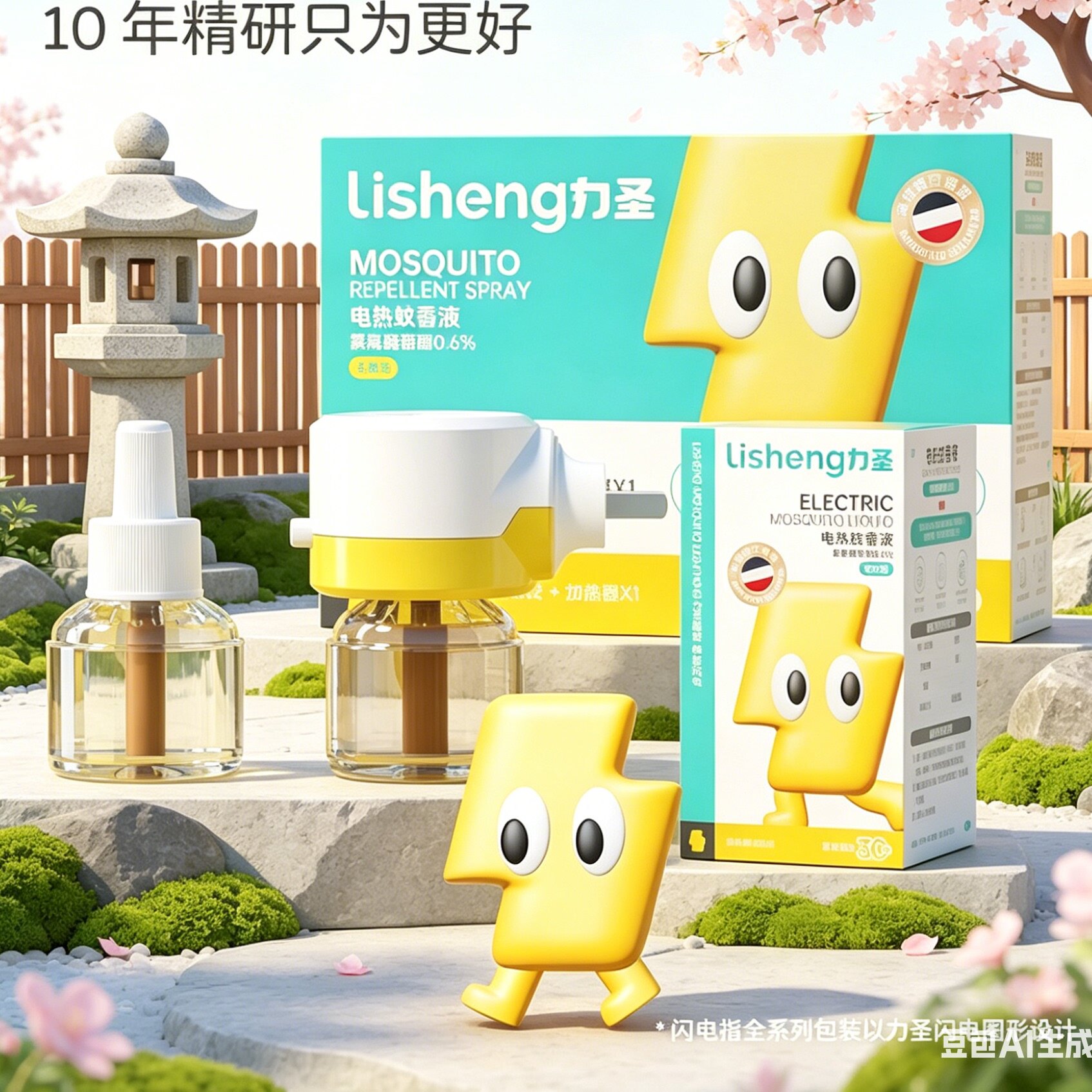 力圣蚊香液无味婴儿孕妇电蚊香幼儿童宝宝专用驱蚊液灭蚊器补充液