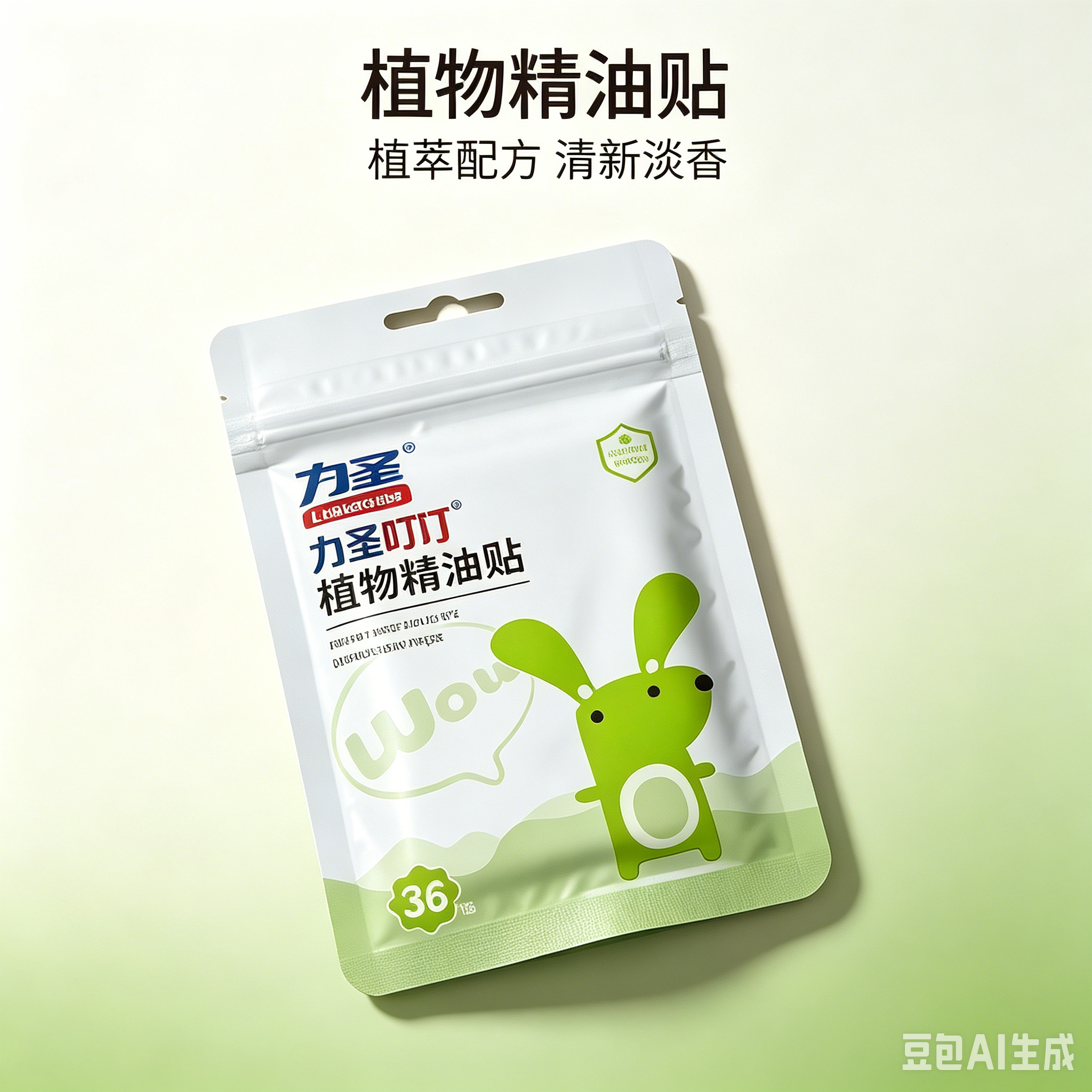 【力圣】植物精油贴便携式卡通夏季户外随身贴