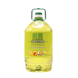 康能非转基因物理压榨山茶葵花清香食用油调和油家庭装5L