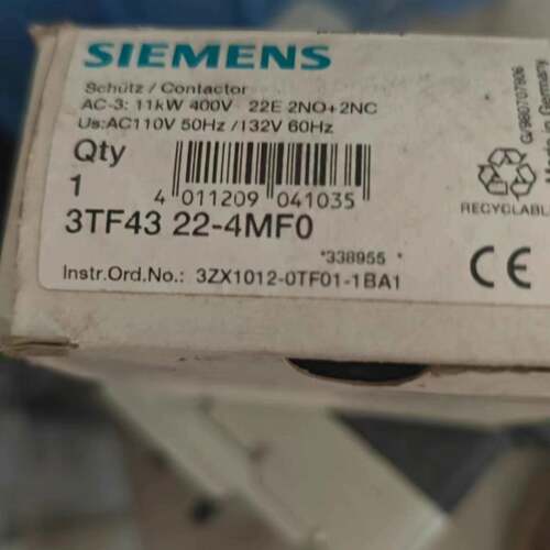 可议价接触器库存3TF4322-4MF0