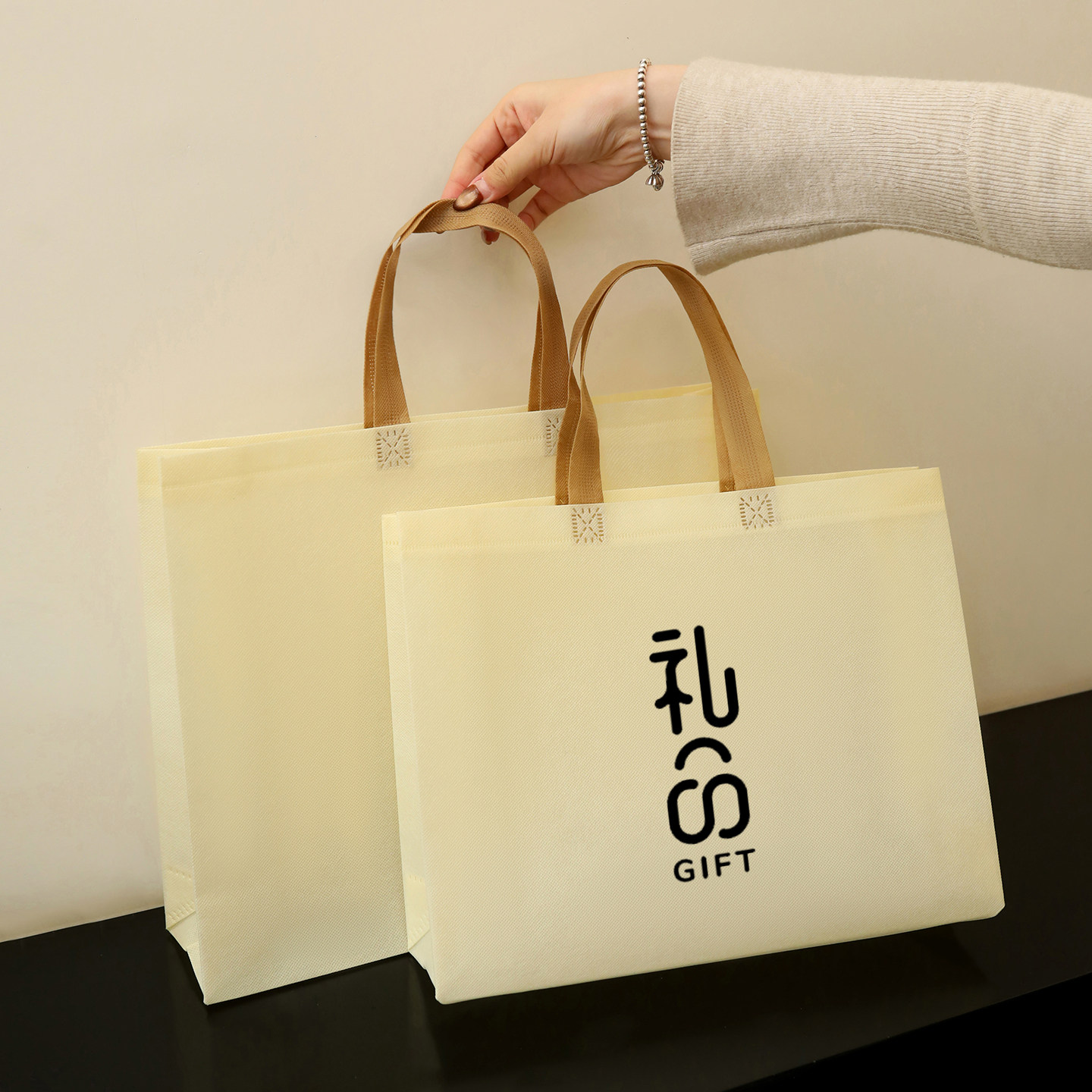 无纺布袋定做手提袋子环保袋定制印刷购物袋广告袋子印字logo订做