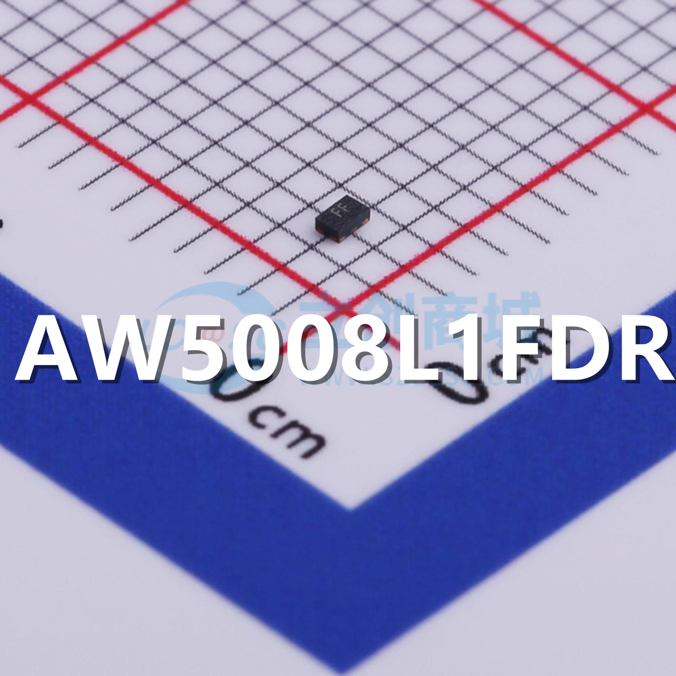 AW5008L1FDR DFN-6(0.7x1.1) 射频低噪声放大器 IC芯片 全新原装