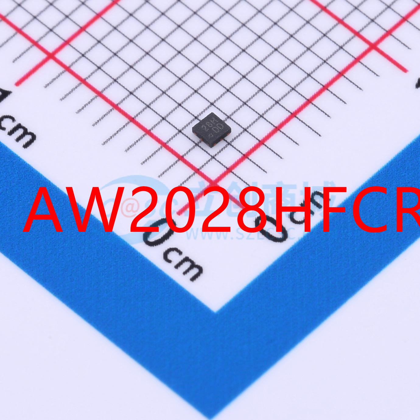AW2028HFCR 全新原装QFN-8 丝印28H 音乐同步功能 3路LED驱动芯片