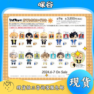 【咪谷】排球少年 天气版权 毛绒玩偶透卡套组 天气ver 动漫周边