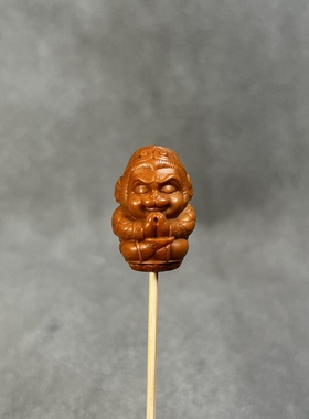 橄榄核单籽孙大圣文玩单粒橄榄核悟空单籽手把件橄榄胡大圣吊坠