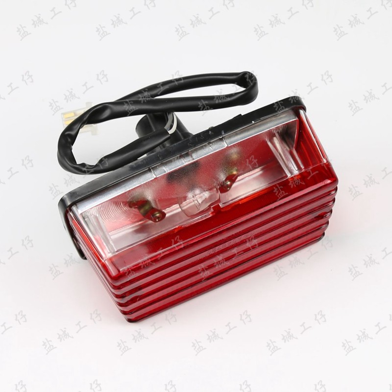 适用钻豹银豹HJ125-A/R/125-7/7D/150-3尾灯铃木王GS125后刹车灯