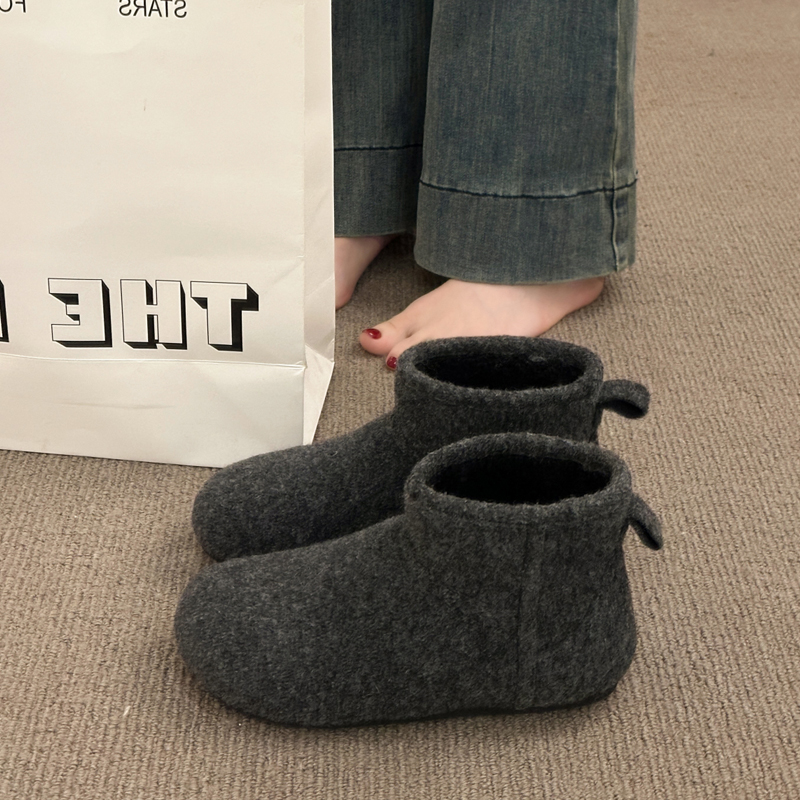 加绒勃肯鞋女款2025秋冬新款保暖