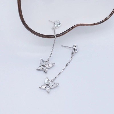 ABYB KVK耳环小众设计冷性风耳伴长耳坠流苏耳饰轻奢高级感