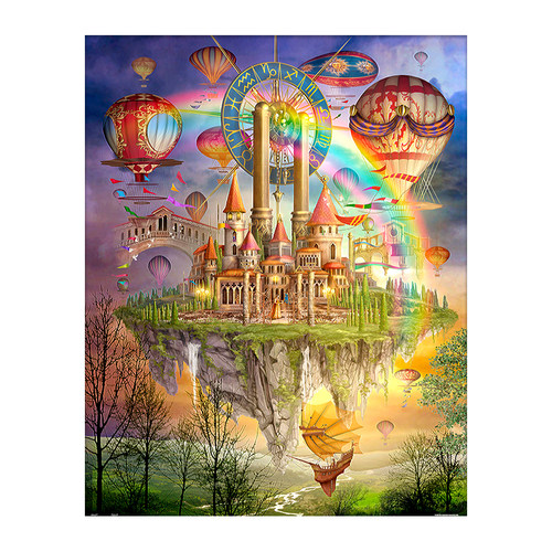 3djp解压益智玩具拼图2000片