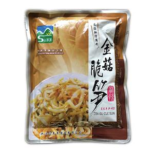 500g开袋即食笋丝开胃金菇脆笋