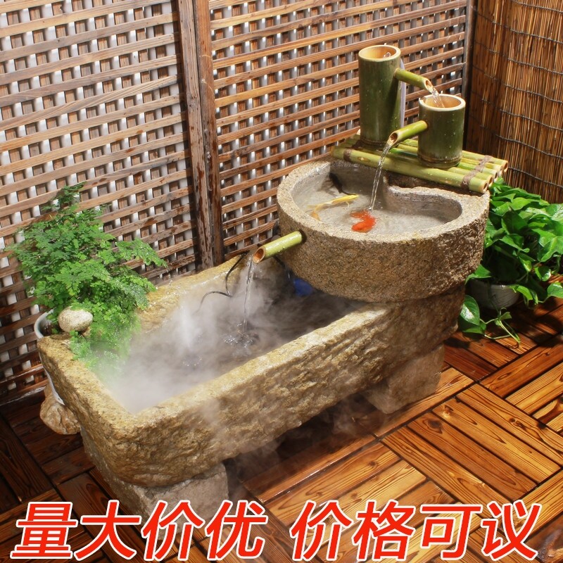 老旧石槽猪槽老马槽种养花石槽养鱼缸花盆户外庭院造景石头洗手盆