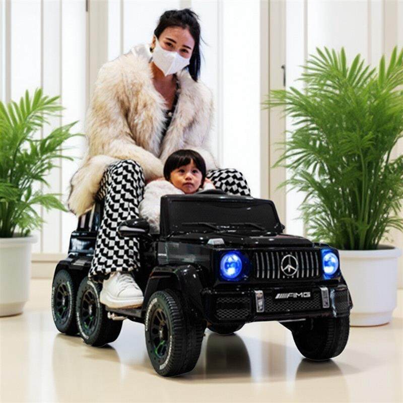 拉车套罩儿童电动车可坐大人小孩六轮遥控汽车充电自驾六驱男女宝,电子元器件市场,LED反光杯,淘宝优惠券,粉丝福利购,淘宝优惠卷