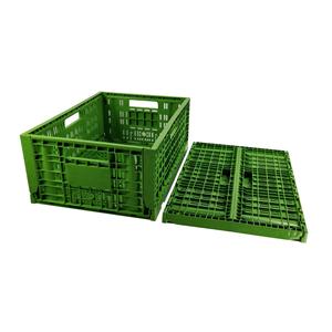 新品多功能折叠周转筐 蔬菜水果筐塑料周转箩筐可折叠式加厚胶筐