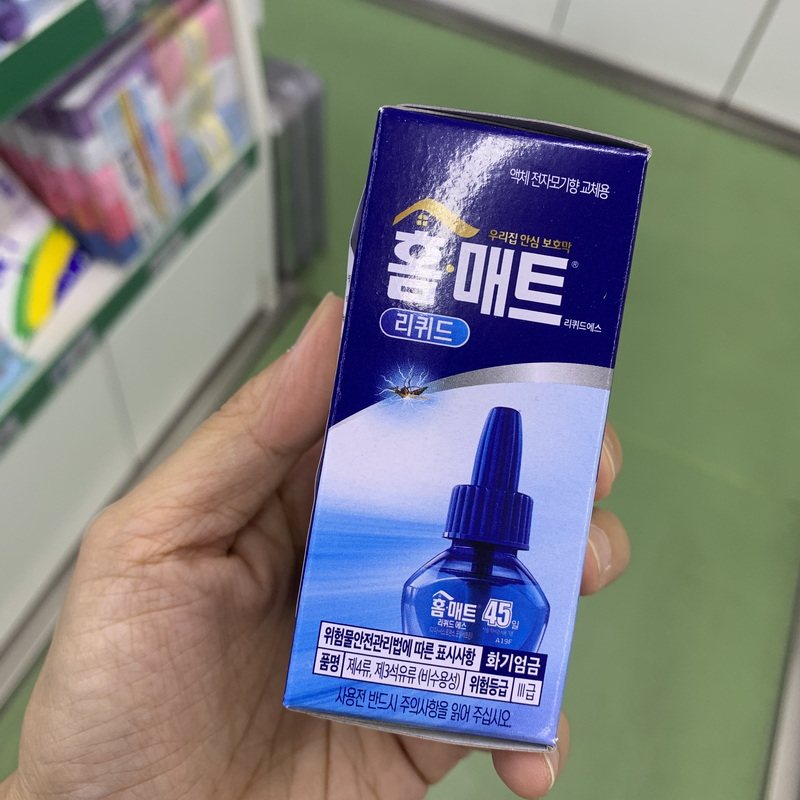 [现货]韩国홈매트电热驱蚊补充液29ml/盒无色素无香精一盒价格