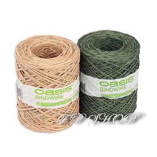 现货原装进口奥赛斯oasis 绑扎铁丝绿铁丝花艺铁丝环保铁丝 多色