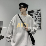@秋上新简约字母印花圆领套头卫衣501-2-WY005-P40，男装卫衣，星座501-2