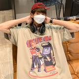 街机漫画印花短袖T恤501-2-TX029-P28，男装T恤，星座501-2