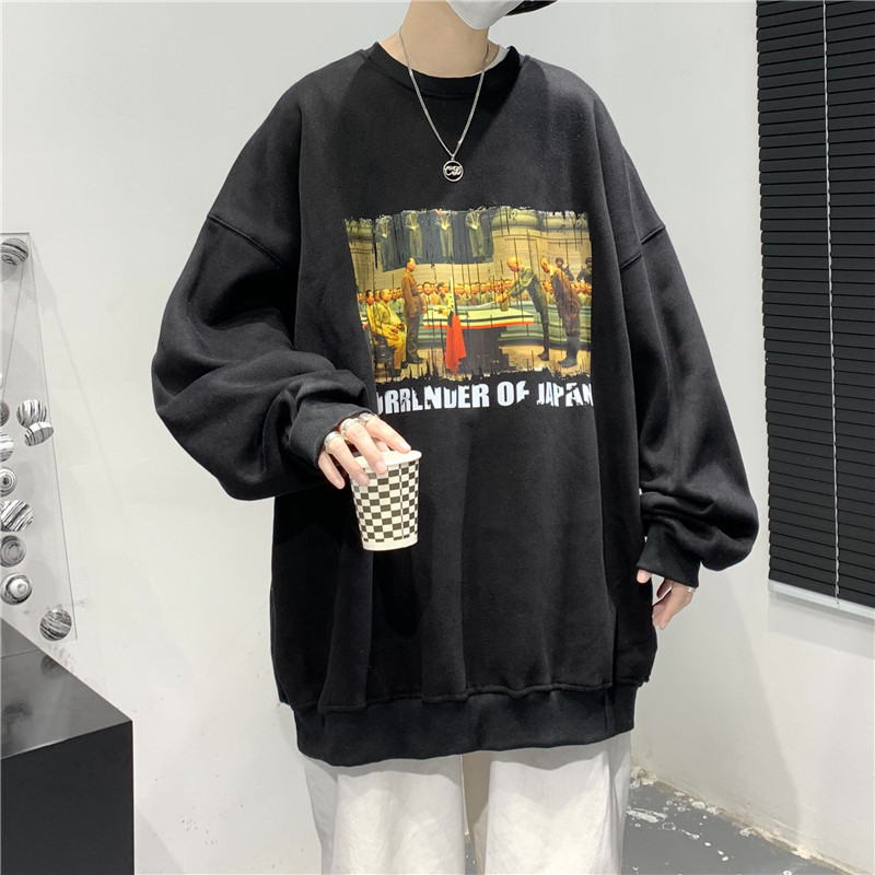 潮印花圆领卫衣501-2-WY009-P4055,男装卫衣,星座501-2