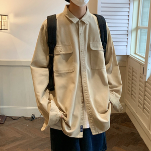 秋装新款 工装口袋衬衫501-2-CS052-P58图片